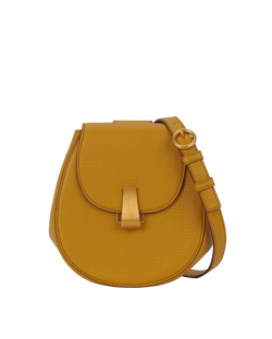 Rounded Belt Bag, Leather, Butterscotch, DB, 3*